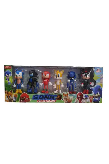  505 Sonic 6 lı Figür Set