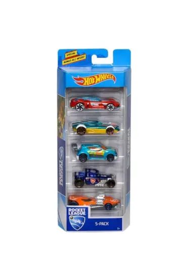  505 -TOPLU - HOTWHEELS 5LI ARABA SETI