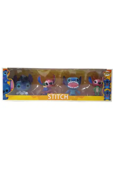  505 Lilo Stich 4 lü Figür Set 2 Asorti