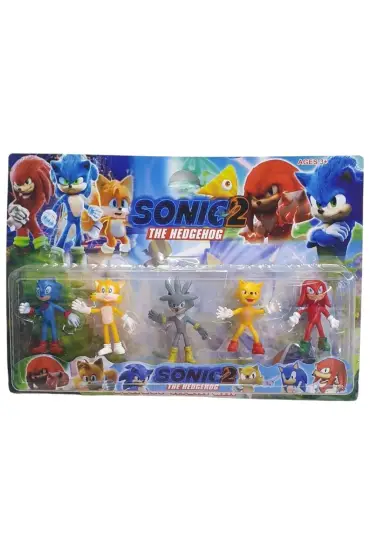  505 Sonic 5 li Figür Set