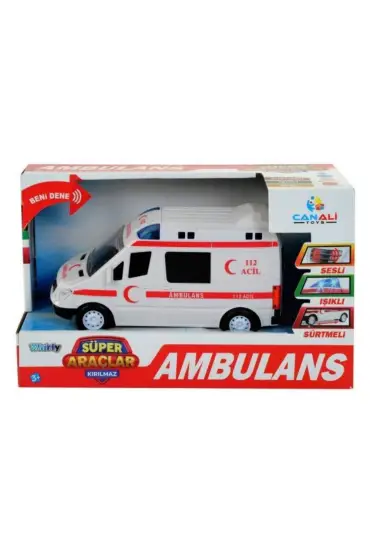  505  - AMBULANS ÇARPDÖN ISIKLI SESLI PILLI 48