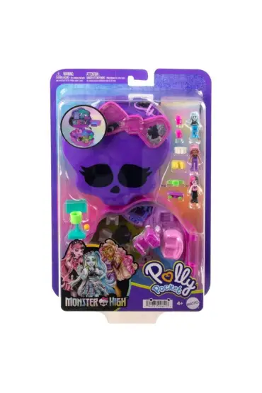  505  - POLLY POCKET MOINSTER HİGH TEMALI OYUN SETİ