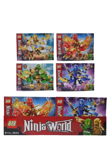 505  - 98353 LEGO NINJA GO 8Lİ