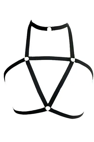  41 Şık Harness - Ürün Rengi:Siyah