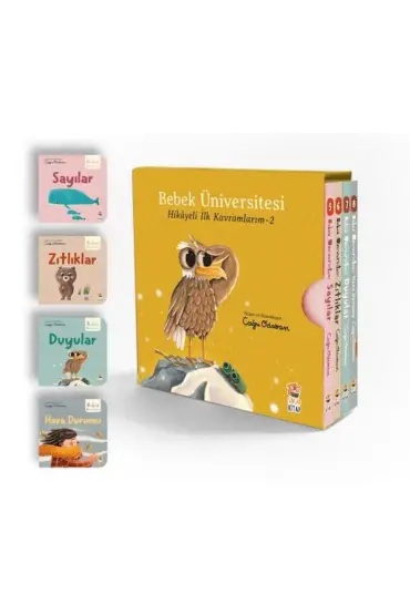 Bebek Üniversitesi Set 2 (4 Kitap)