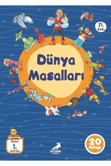 Dünya Masalları - 1.Sınıflar İçin 20 Kitap  (4022)