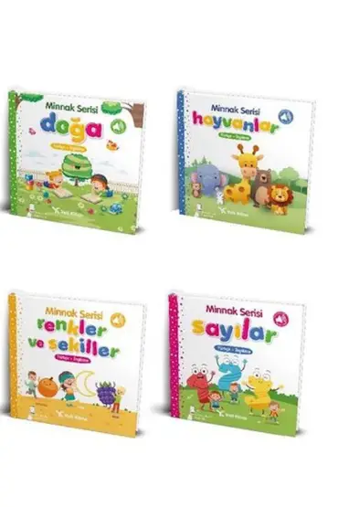 Bebek Kitapları Seti 0-3 Yaş  (4 Kitap)  (4022)