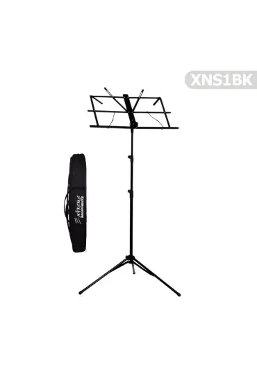 Nota Sehpası Portatif XNS1BK Siyah ( Taşıma Kılıfı Hediyeli ) - Musical Instruments Accessories - Cosmedrome