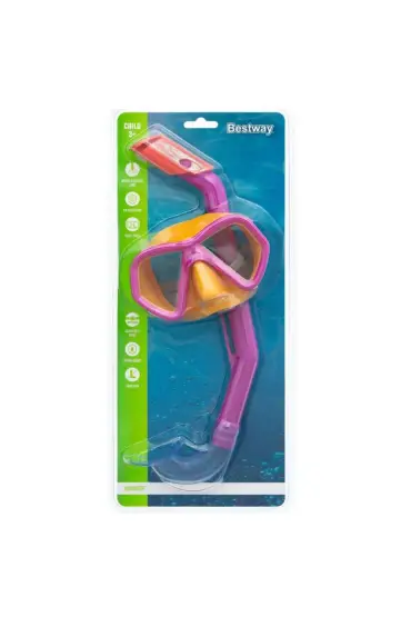  505  - MASKE SNORKEL BESTWAY COCUK VAKUMLU