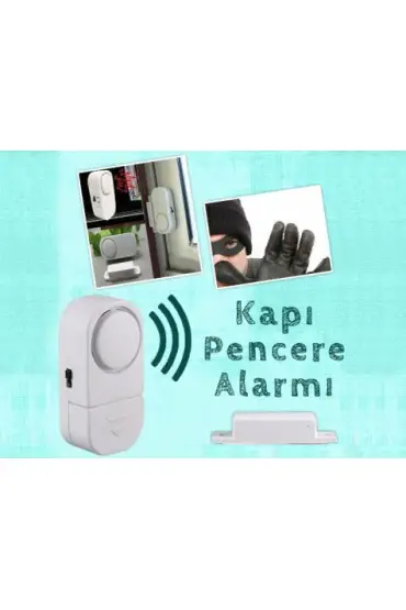  174 Kapı Pencere Alarmı (2 Adet)