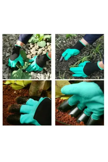  174 Garden Genie Gloves Toprak Kazma Bahçe Eldiveni