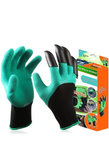  174 Garden Genie Gloves Toprak Kazma Bahçe Eldiveni