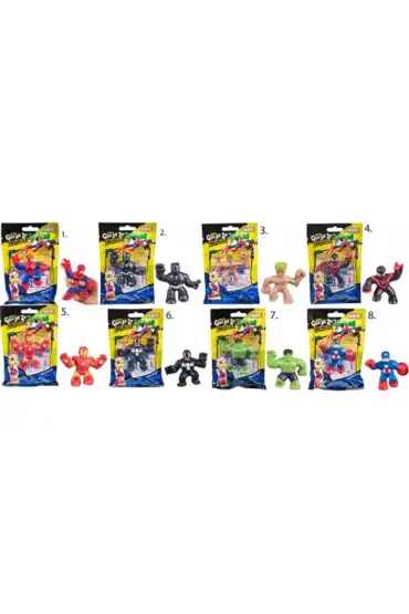  505 Goo Jit Zu - Marvel Mini Figürler