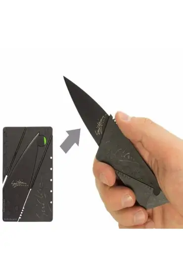 Cardsharp Kredi Kartı Şeklinde Bıçak Kutusuz