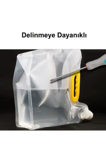 Dayanıklı Plastik İçecek Çantası 1 Litre