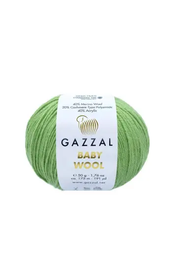 Gazzal Baby Wool El Örgü İpi | Kivi 838