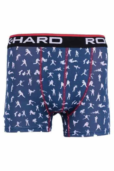 Rock Hard Desenli Erkek Boxer 7003 | Standart