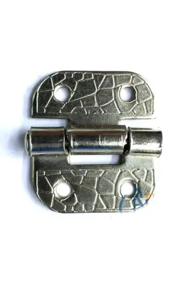 Stoplu Menteşe - 30x33mm, Nikel, 1 Adet