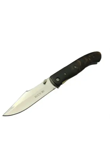 Buck BK-002 Çakı Kahve 23 cm Manuel, Kemerlikli