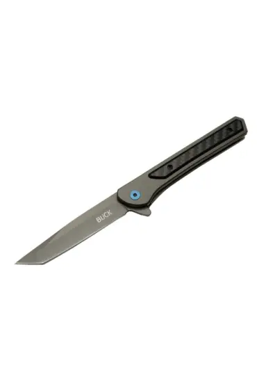 Buck FY-19T Titanyum Damalı Tanto Çakı 19,5 cm Manuel, Kemerlikli