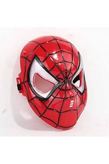 Kırmızı Renk Led Işıklı Spiderman Örümcek Adam Maskesi