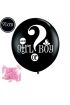 Cinsiyet Balonu Pembe Pullu 36 İnç (91 cm)