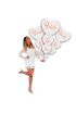 Bride To Be Team Bride Folyo Balon Buket Seti 5li Set Rose Gold Renk 100 cm