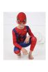 Örümcek Adam Kostümü Maskeli - Çocuk Spiderman Kostümü 5-6 Yaş