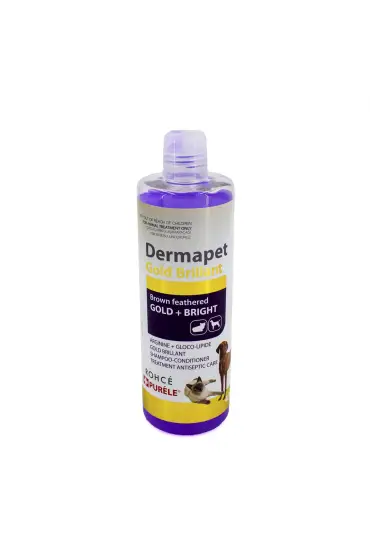 Sarı Kahverengi Irk Kedi Ve Köpek İçin Dermatolojik Etkili Kremli Şampuan 450 ml