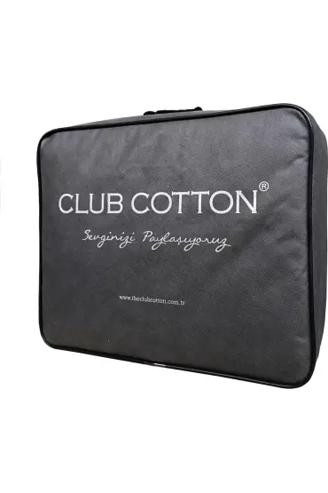 Club Cotton 3D Tek Kişilik Yatak Örtüsü Carry