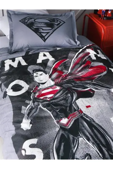 Özdilek  Superman Steel Tek Kişilik Nevresim Takımı