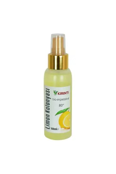 Limon Kolonyası 80 Derece Pet Şişe Sprey 100 ML