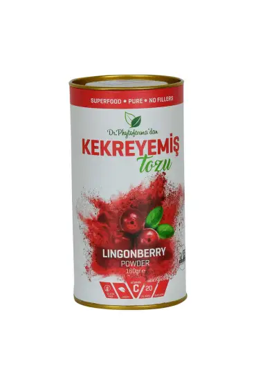 Kekreyemiş Tozu Yaban Mersini ve Tarçınlı 8 Gr Şase X 20 Adet - 160 Gr