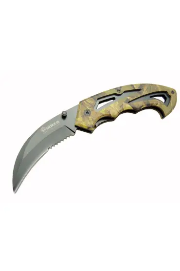 Böker 2-6 Karambit Outdoor Çakı 19 cm - Plastik Kamuflaj Saplı