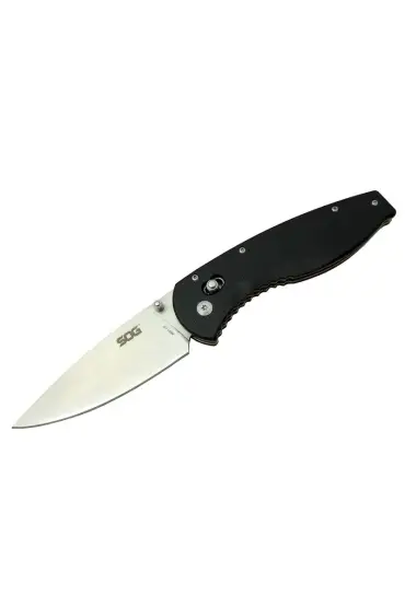 Sog AE01-CP Kamp Çakı 23 cm - Siyah Fiber Sap, Kılıflı