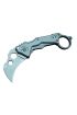 Quartermaster DA46 Karambit Outdoor Çakı 18 cm - Tırtıklı, Karbon Fiber Sap