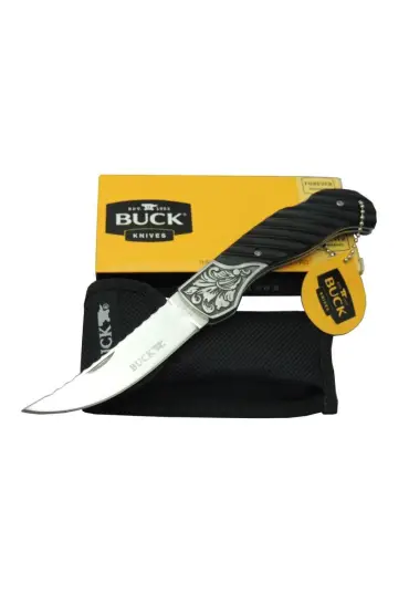 Buck Knives BK-013BK Kamp Çakı 20,5 cm - Kılıflı, Kutulu