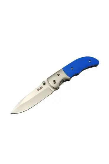 Sog Cutfy`s 6120 BL Kamp Çakı 18 cm - Mavi Sap