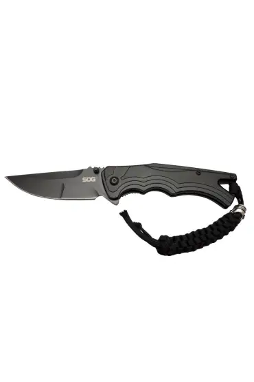 Sog Tighe Fifhter BRT 863BK Siyah Kamp Çakı 21cm - Yarı Otomatik, İpli, Kemerlikli