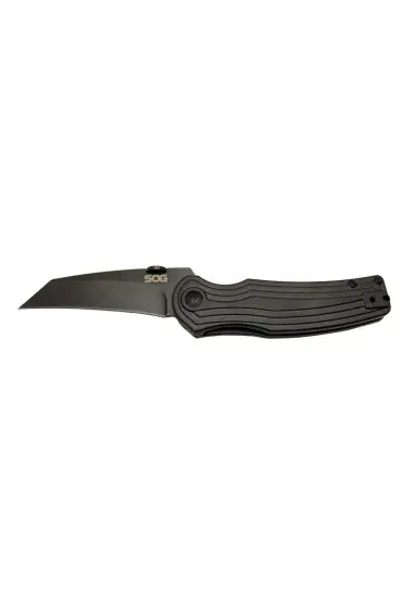 Sog Pinkerton 0689 BK Siyah Kamp Çakı 18cm - Yarı Otomatik, Kemerlikli, Kutulu