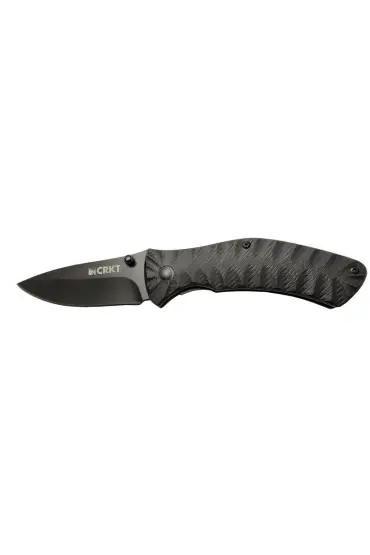 Crkt İncendor 2078 BK Siyah Kamp Çakı 17,5cm - Manuel, Plastik Sap, Kemerlikli