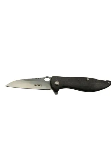 Crkt Lotus 1265 BK Siyah Kamp / Outdoor Çakı 18cm - Yarı Otomatik, Kemerlikli, Kutulu