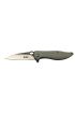 Crkt Lotus 1265 Gri Kamp / Outdoor Çakı 18cm - Yarı Otomatik, Kemerlikli, Kutulu