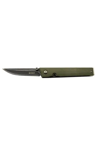 Crkt Ceo 7096 GRN Yeşil Kamp Çakı 18cm - Manuel, Kemerlikli, Kutulu