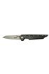 Crkt Wing 3301 BK Siyah Kamp / Outdoor Çakı 18cm - Manuel, Kemerlikli, Metal Sap, Kutulu