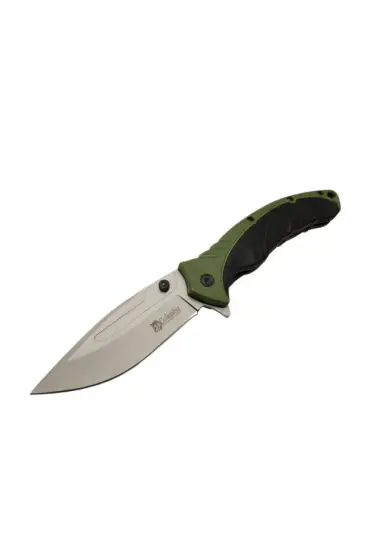 FST-3070-B Kamp Çakısı Fenerli Grn. 21,5 cm Manuel, Kemerlikli