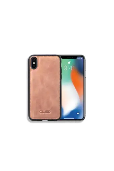 Antik Deri Kahverengi iPhone X / XS Kılıfı