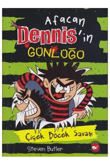 Afacan Dennis'in Günlüğü 2 - Çiçek Böcek Savaşı (Ciltli)  (4022)