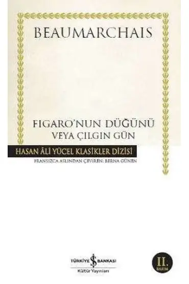 Figaronun Düğünü veya Çılgın Gün - Hasan Ali Yücel Klasikleri  (4022)