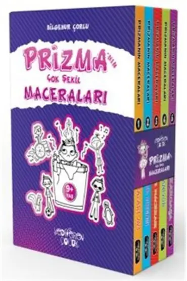 Prizma’nın Çok Şekil Maceraları Seti - 5 Kitap Takım  (4022)